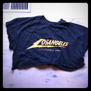 BRANDY MELVILLE LOS ANGLES CROPPED TOP RARE